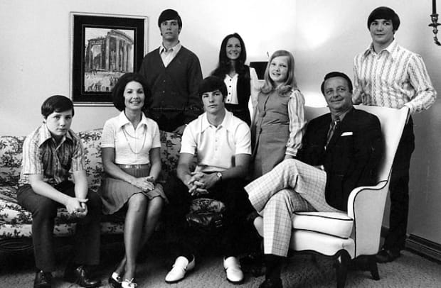 Rare Photos of Bobby Bowden - 1 - Bowden family