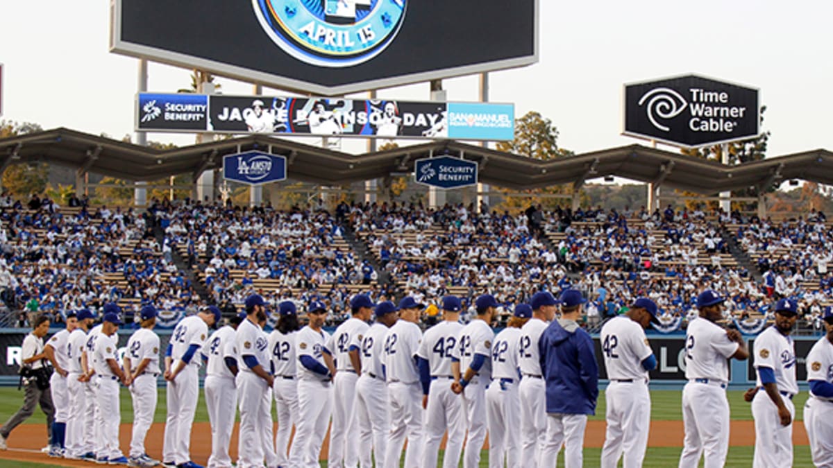 Dodgers celebrate legacy of Jackie Robinson on 75th anniversary of