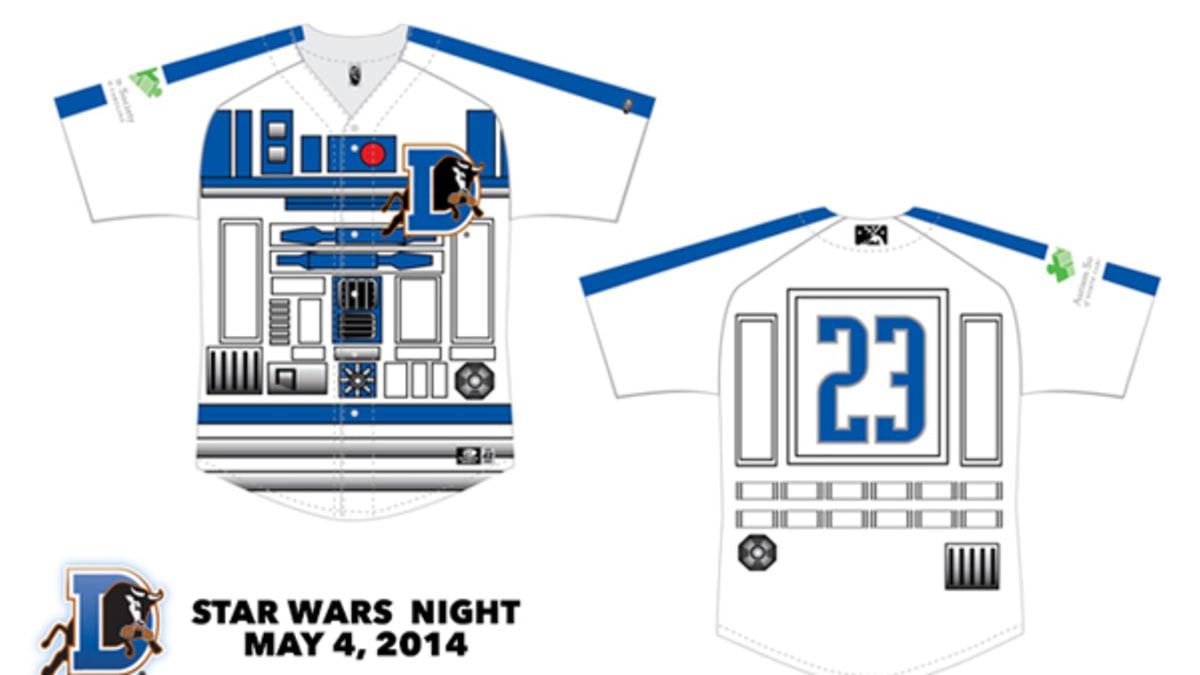 Darth Vader Comes to the DBAP. UPDATE: Bid on the Star Wars jerseys by…, by Durham Bulls, Hit Bull Win Blog