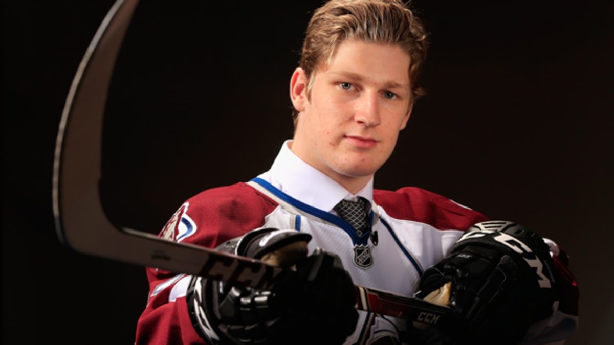 Nathan MacKinnon, #1 overall draft pick in the first round by the