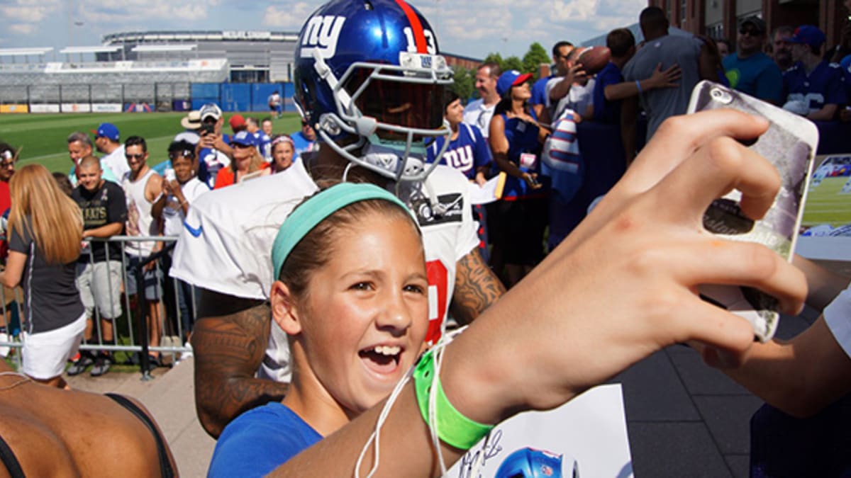 giants football training camp