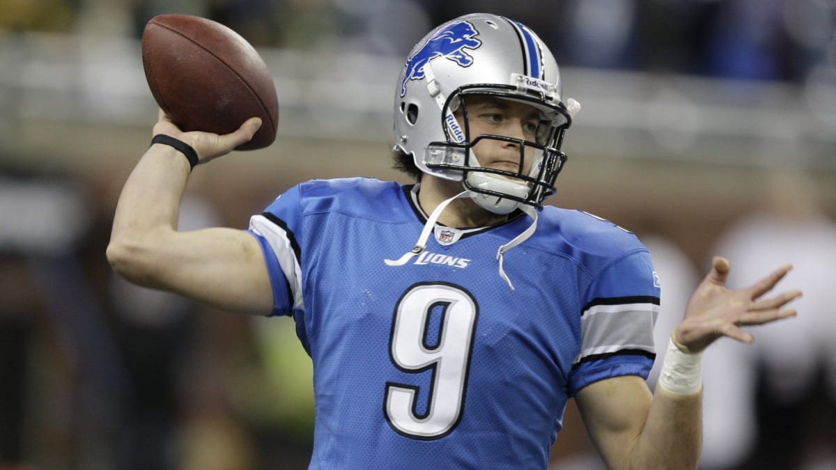 Lions trading Matthew Stafford to Rams for Jared Goff, three draft