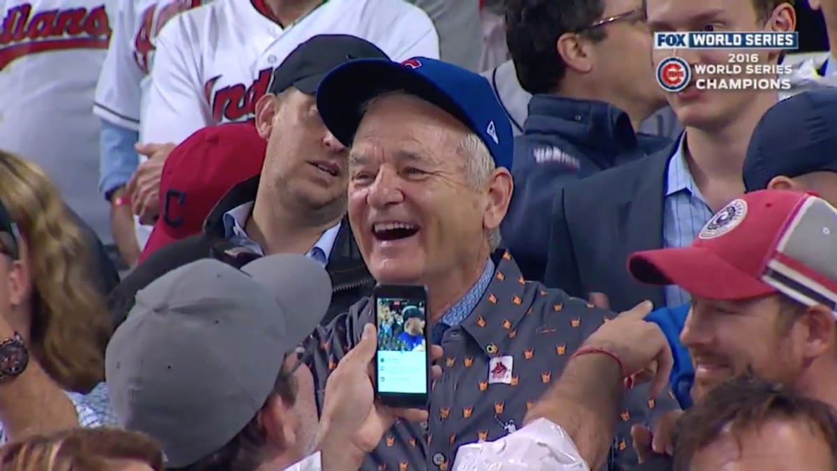 Your Wildest Bill Murray Fantasy Realized By This Chicago Cubs Fan