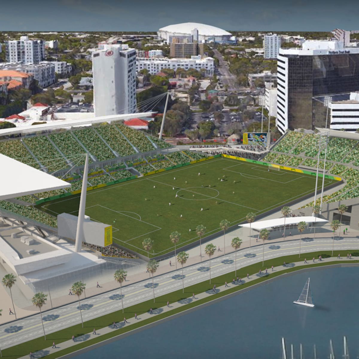 New USL United Soccer League TAMPA BAY ROWDIES Junior Youth