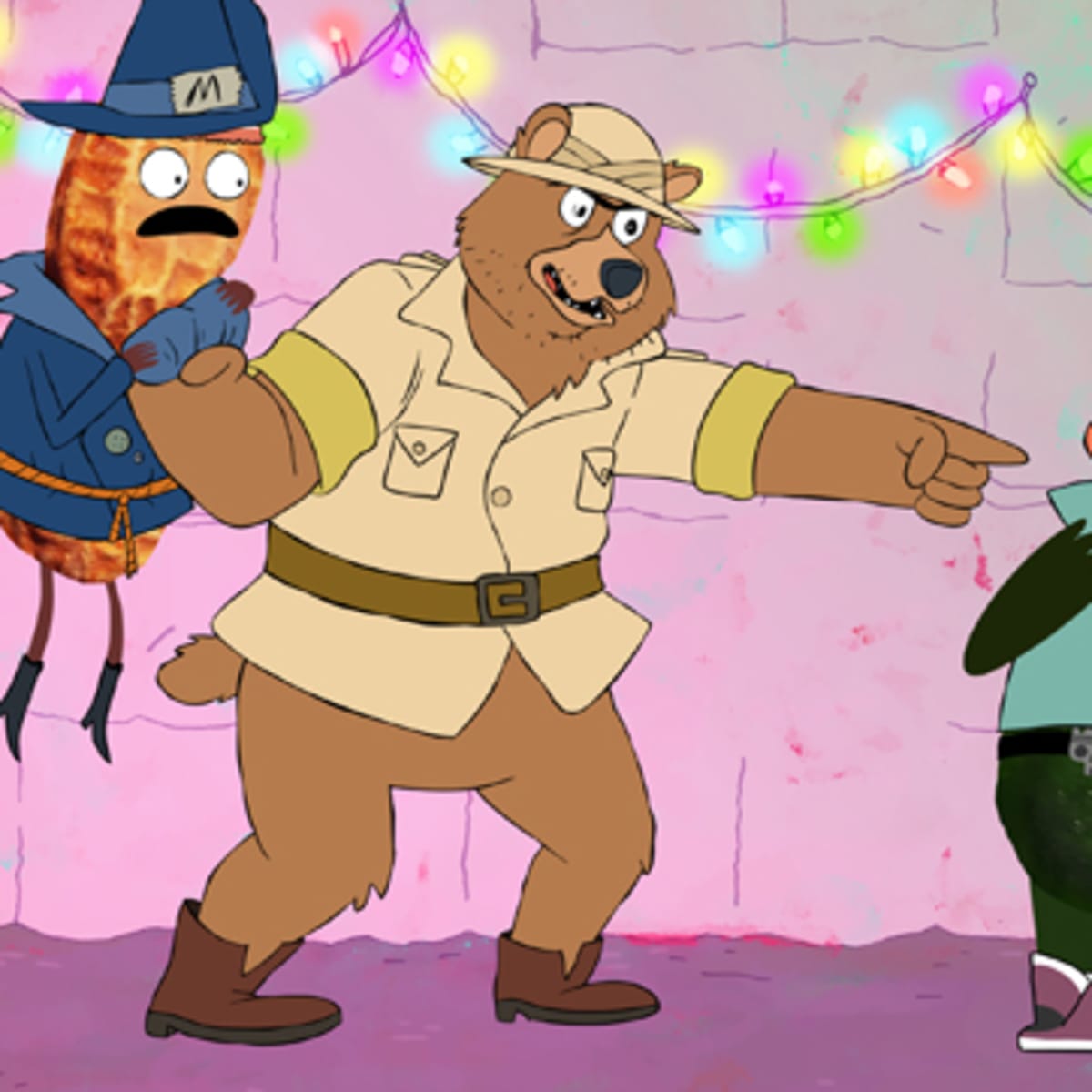 90s Nba Superstar Shaq Animated As 90s Superstar Bear On Disney Xd Show Si Kids Sports News For Kids Kids Games And More