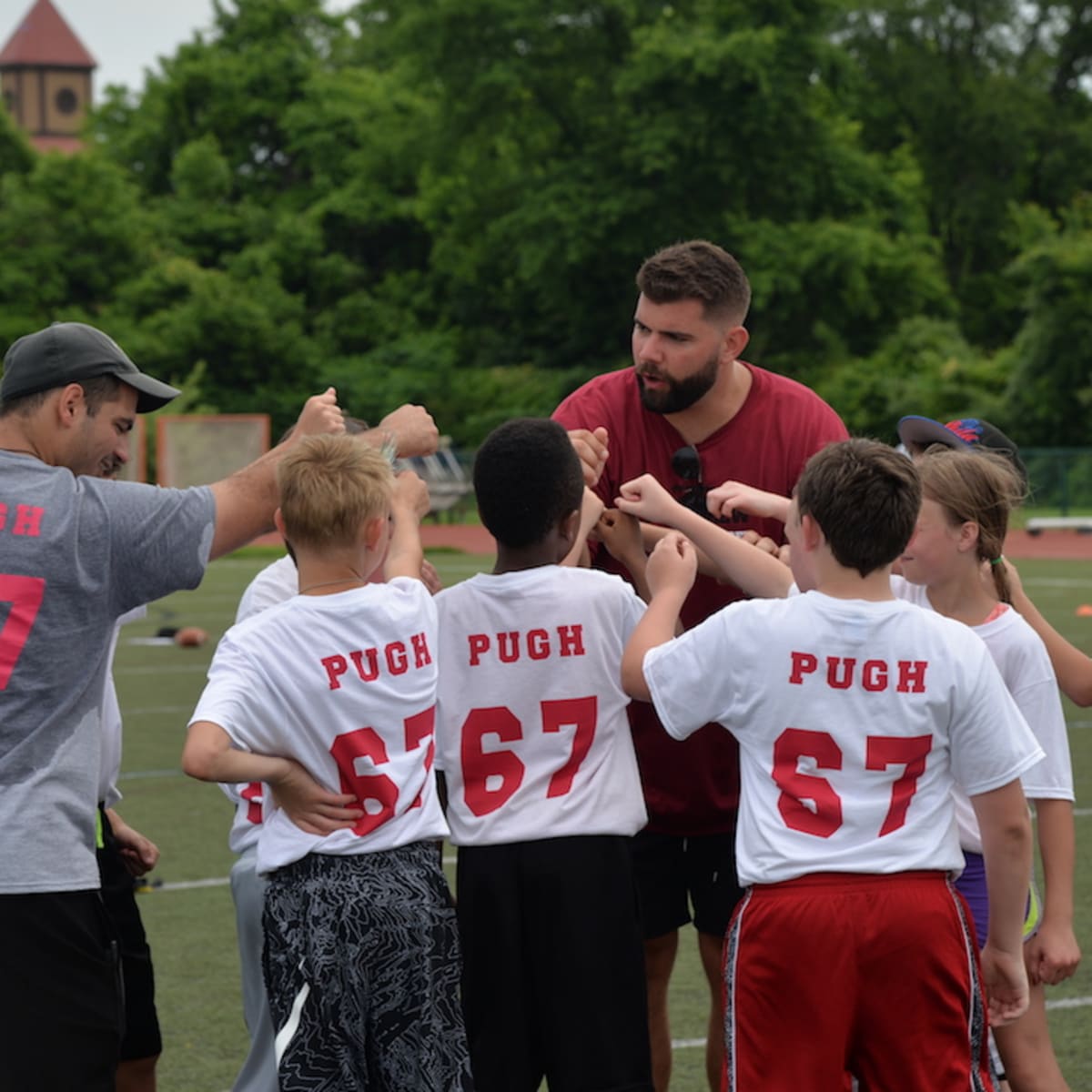 Arizona Cardinals bring joy to youngsters at football camp