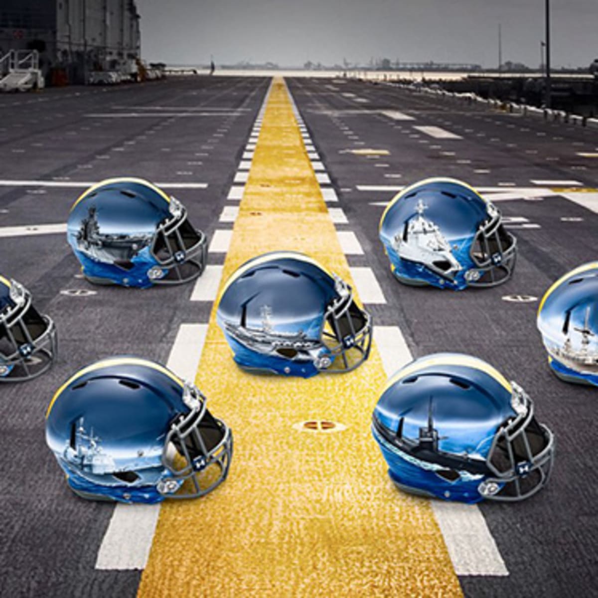 navy submarine football helmet