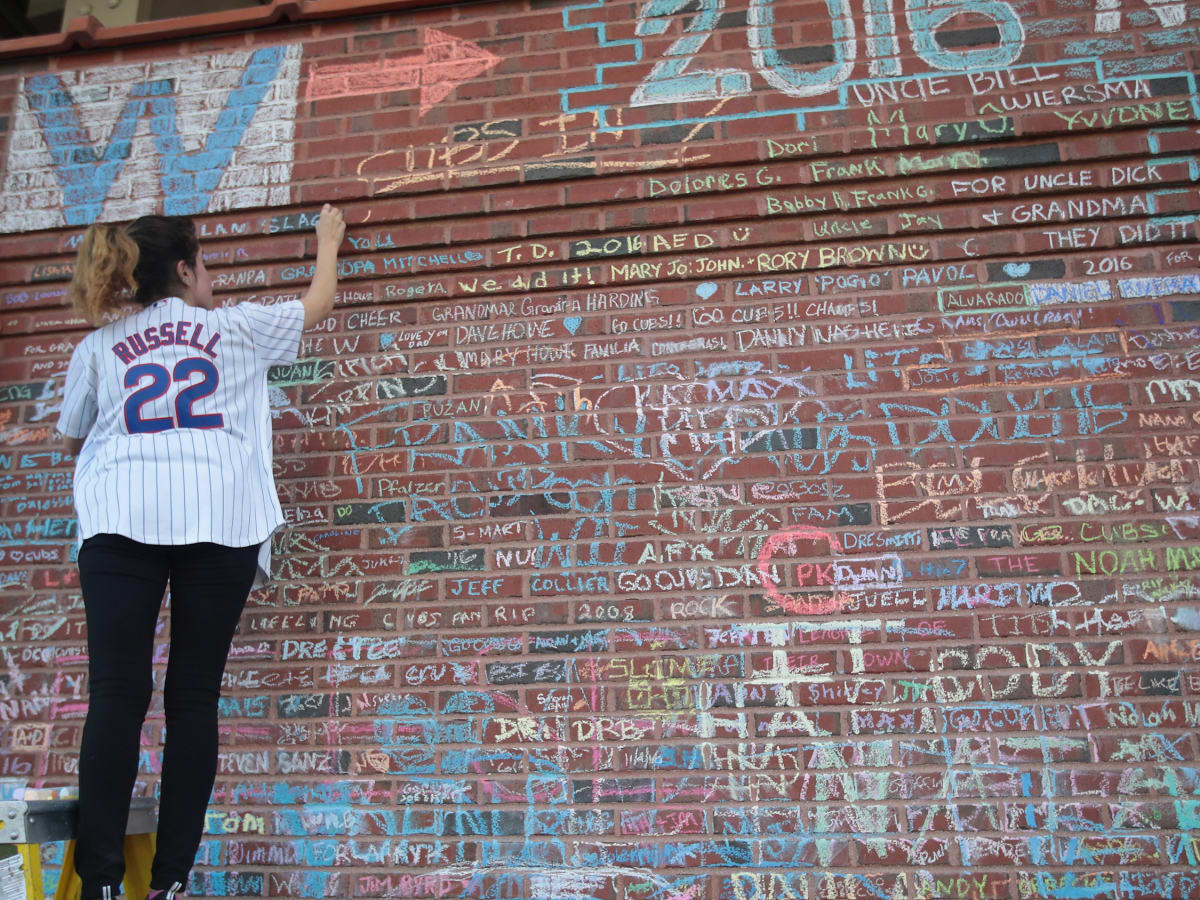Chicago Cubs: 2016 World Series Champs Wrigleyville Mural