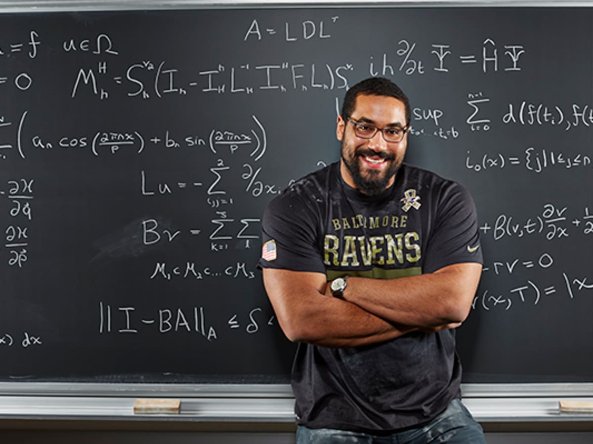 Ravens' John Urschel on exploring football, math, why and why not - WTOP  News