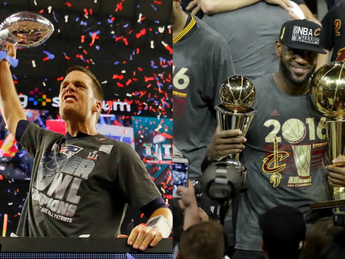 LeBron James Hails Tom Brady As Greatest of All Time After Super