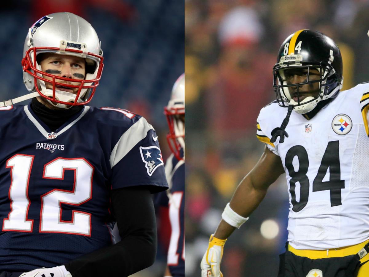 Antonio Brown shows the world what Mike Tomlin thinks of Patriots