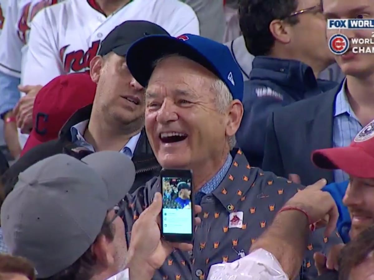 Watch Bill Murray's Hilarious Reaction to the Chicago Cubs' World Series  Game 5 Win – The Hollywood Reporter