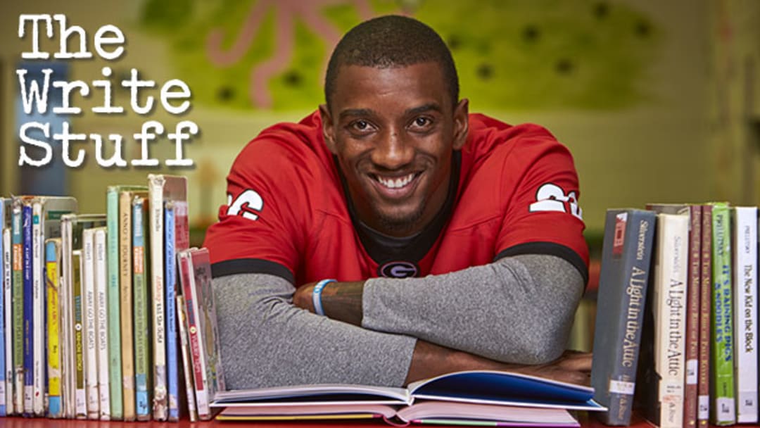 For National Reading Month, Georgia Receiver Malcolm Mitchell Tells Us All About His Love of Books
