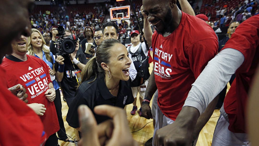 Becky Hammon Coaches Spurs to Summer League Championship