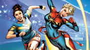 Exclusive: Chloe Kim and Simone Biles Turned Into Superheroes!