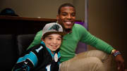 Cam Newton Makes 11-Year-Old Fan’s Wish Come True