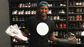 Inside Rudy Gay's Massive Sneaker Closet