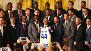 Warriors Celebrated at White House