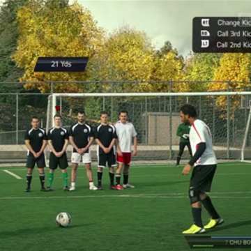 Video Game Soccer in Real Life