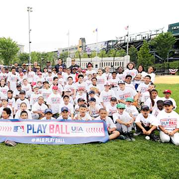 MLB Kicks Off Play Ball Youth Baseball Initiative