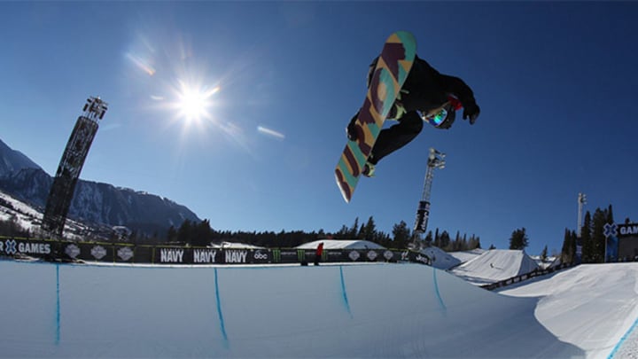 Hannah Teter Shreds With Special Olympians