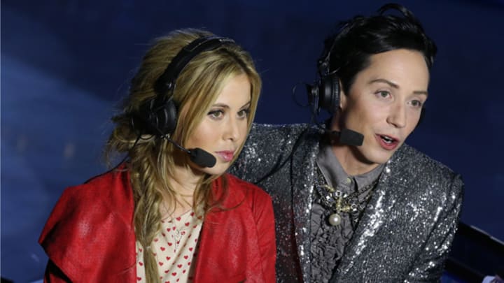 A Quick Q&A with Sochi Stars Johnny Weir and Tara Lipinski