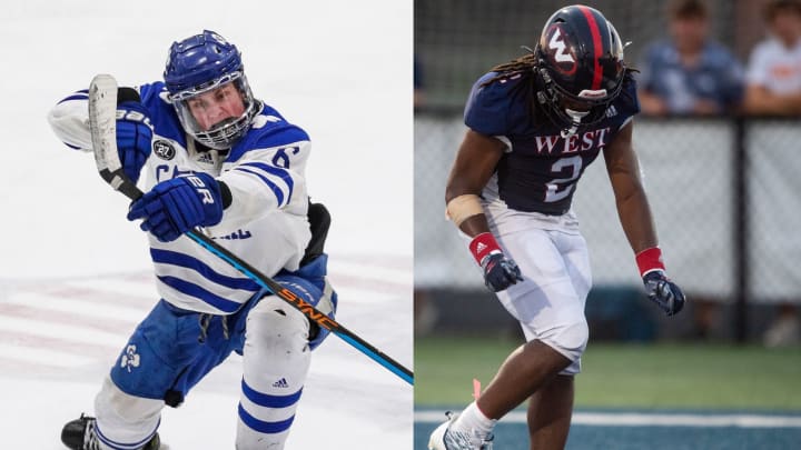 The Hockey Celly vs. the Football Touchdown Dance