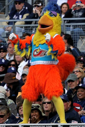 MLB Mascots - 1 - San Diego Chicken (Padres)