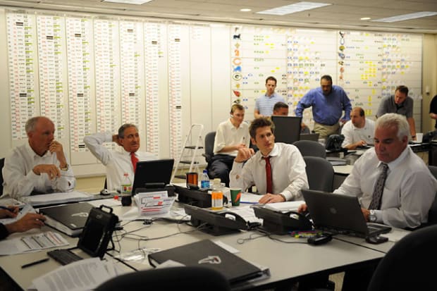 Inside the Draft War Room