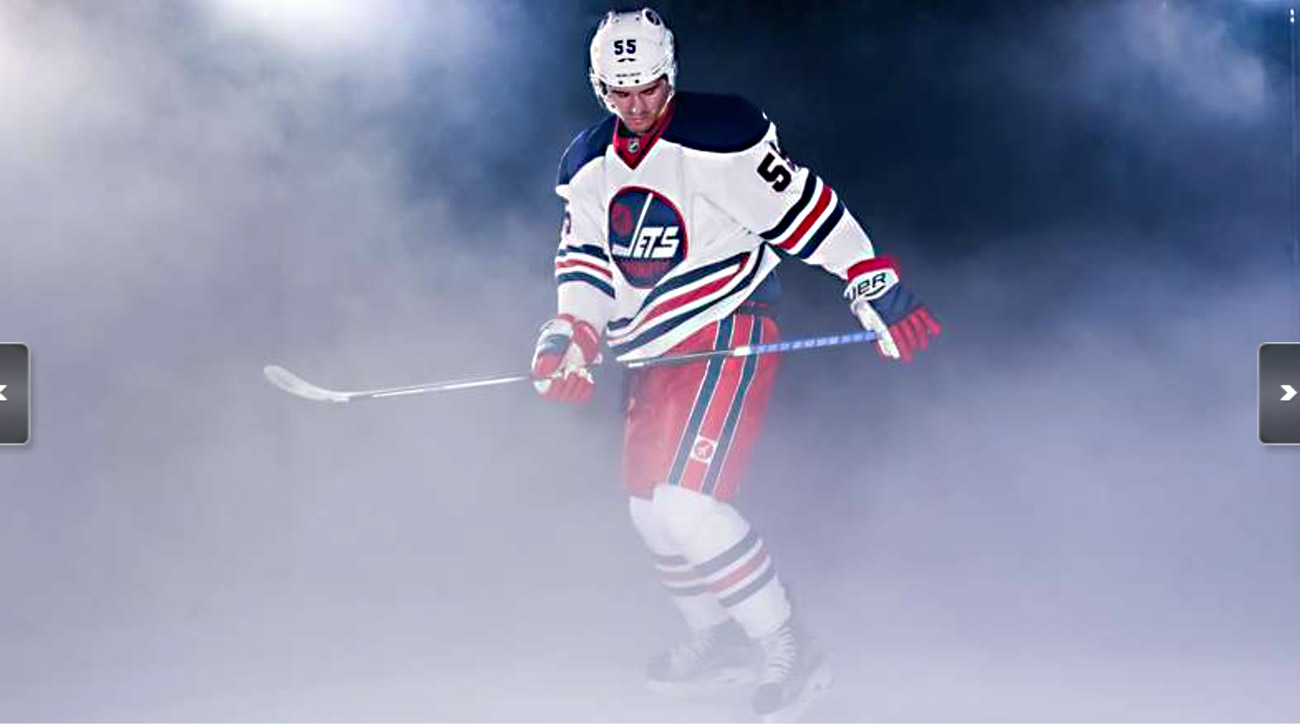 Winnipeg Jets unveil new Heritage Classic blue jersey