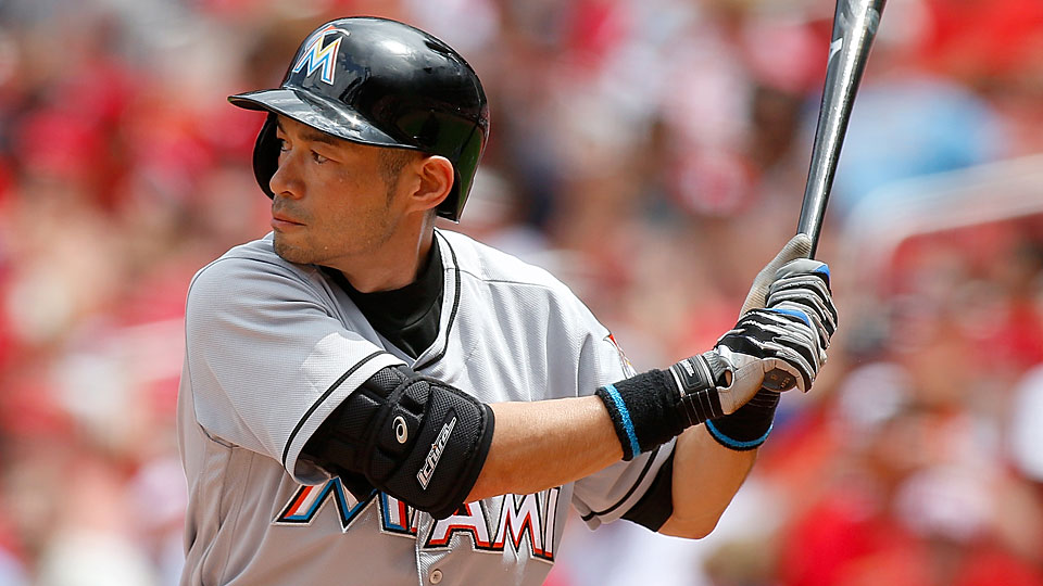 ichiro marlins sikids