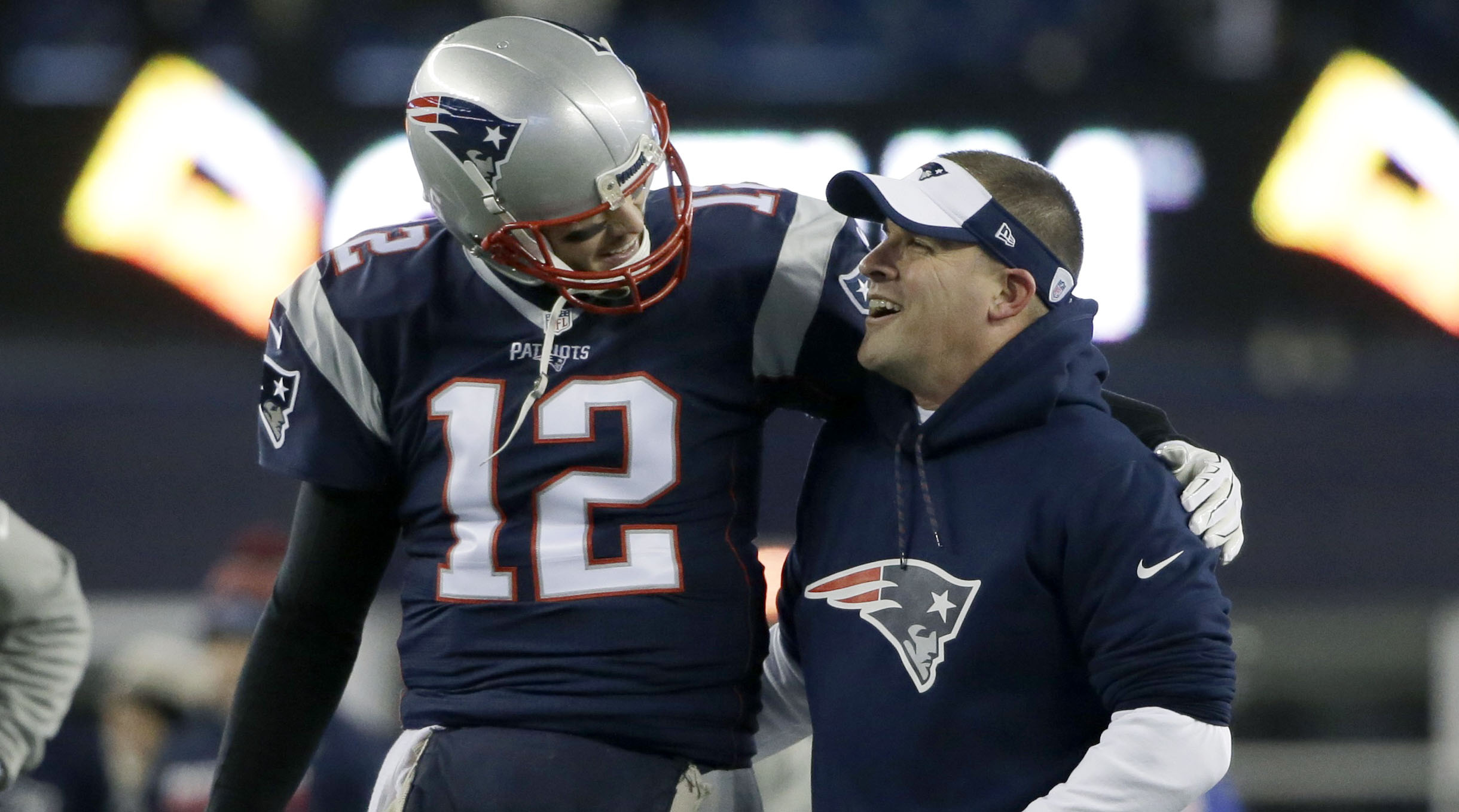 This is officially the worst take on Josh McDaniels and Tom Brady yelling  at each other on the sideline - Pats Pulpit