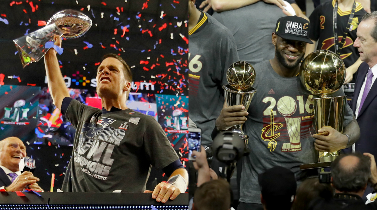 LeBron James Hails Tom Brady As Greatest of All Time After Super Bowl Win