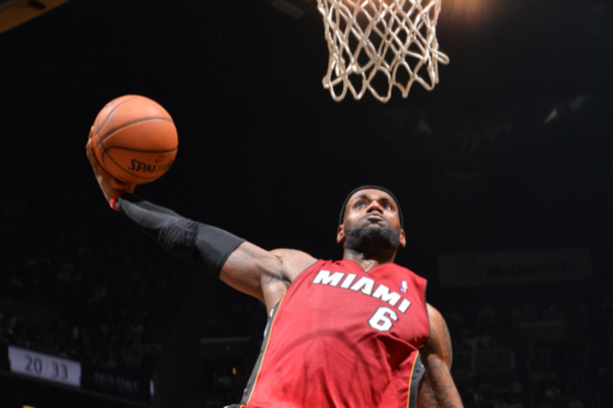 lebron james miami heat 49 points brooklyn nets